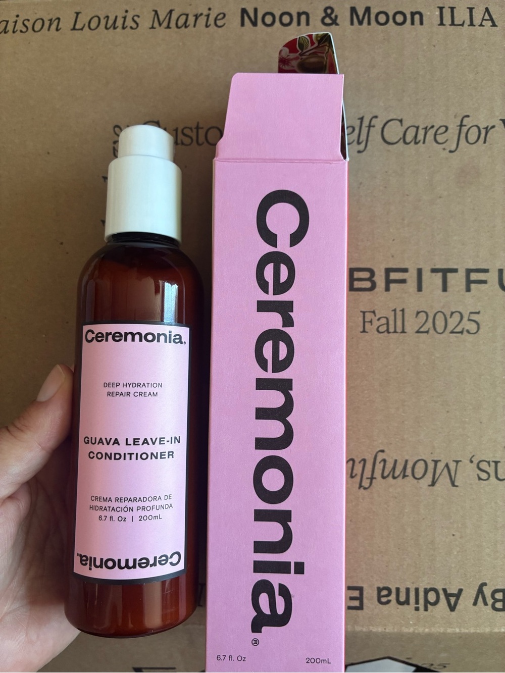 New Ceremonia Guava Leave-In Conditioner for Hair 200ml